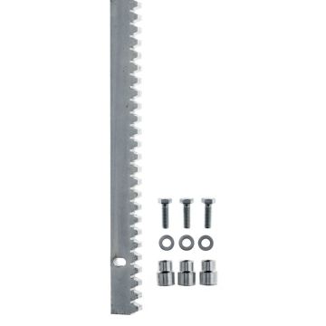 Zahnstange M4 1 m Zahnstange, Modul 4, aus Stahl, zum Verschrauben