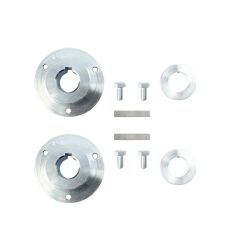 WA-S 25 N Wellenadapter für Mittelmontage Anflanschadapter 25 mm mit Nut
