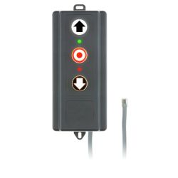 CS-I 15 3-way pushbutton OPEN/STOP/CLOSE, momentary, IP65, with 7 m cable