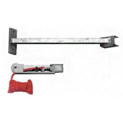 Deckenzugschalter mit Sprungschaltung, 3,5 m Zugseil und 3 m Kragarm