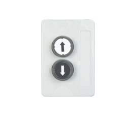 KDT 2 2-fold push-button OPEN/CLOSE surface-mounted plastic housing IP65