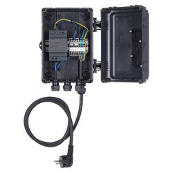 24 V DC/2.5 A power supply unit with 2 outputs in CS mini housing, 1.5 m cable