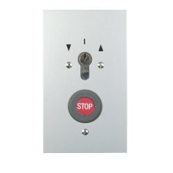 S-EPZ 2-2T/1 flush-mounted key switch 2-sided momentary/latching with stop button