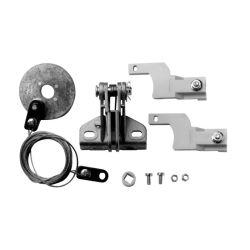 Special 201 Unlocking device for up-and-over doors with lateral door lock