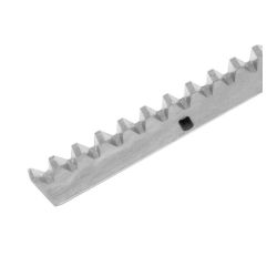Rack M4 1 m, Rack, module 4, made of steel, for screwing on